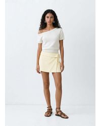 MANGO TEEN - Off-The-Shoulder Knit Sweater - Lyst