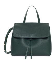 Burberry Leather The Large Dk88 Top Handle Bag Moss Green Lyst