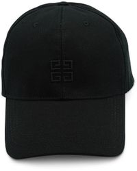 Givenchy - Curved Cap With 4G Block Closure, , 100% Cupro - Lyst