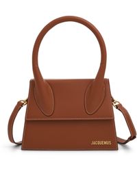 Jacquemus - Le Grand Chiquito Leather Bag, Light, 100% Leather - Lyst