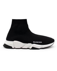 Balenciaga - Speed Knit Sock-Style Sneaker - Lyst
