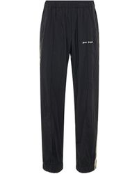 Palm Angels - 'Logo Nylon Track Pants, , 100% Cotton, Size: Small - Lyst