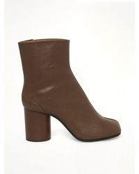Maison Margiela - Tabi Ankle Boots 8Cm - Lyst