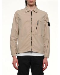 Stone Island - 120000 Supima Overshirt - Lyst