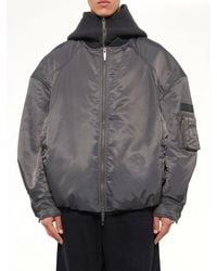 Feng Chen Wang - Two-In-One Nylon Padded Jacket - Lyst