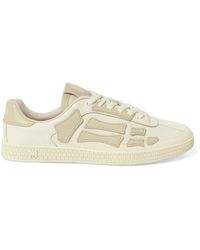 Amiri - Pacific Bones Sneakers, 100% Calf Leather - Lyst
