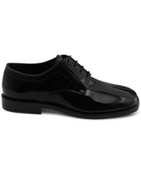 Maison Margiela - Tabi Lace-Ups Shoes, , 100% Leather - Lyst