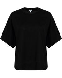 Loewe - Short Oversize Anagram T-Shirt, , 100% Cotton - Lyst