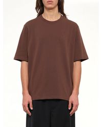 Ami Paris - Tonal Embossed Big Ami De Coeur T-Shirt - Lyst
