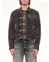THUG CLUB - Tc Two Tone Washed Jacket - Lyst