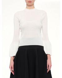CFCL - Soft Portrait Long Bell Sleeve Top - Lyst