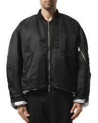 WOOYOUNGMI - Reversible Bomber Jacket, 100% Polyester - Lyst