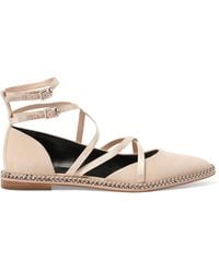Lanvin - Laced Ballerina - Lyst