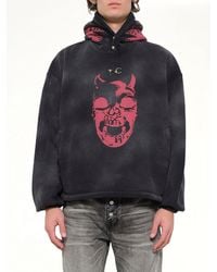 THUG CLUB - Tc Riding Skull Hoodie - Lyst