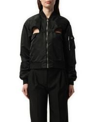 Coperni - Cut-Out Bomber Jacket, Long Sleeves, Size: Medium - Lyst