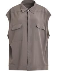 Rick Owens - Sleeveless Jumbo Outershirt - Lyst