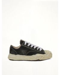 Maison Mihara Yasuhiro - Hank Og Shrink Leather Sneaker - Lyst