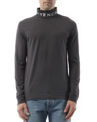 Givenchy - Faded Logo Dyed Long Sleeve T-Shirt, 100% Cotton - Lyst