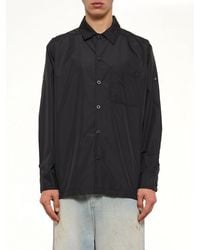Taion - Non Down Military Button Slit Shirt - Lyst