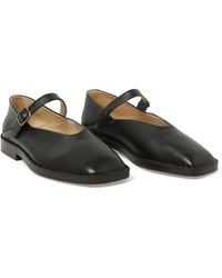 Lemaire - Ballerina Shoes, 100% Calf Leather - Lyst