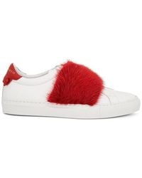 Givenchy - Urban Knot Elastic Sneakers, Wht/, 100% Leather - Lyst