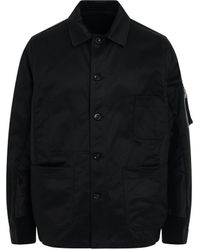 Sacai - X Cotton Chino X Nylon Twill Bomber Jacket, Long Sleeves, , 100% Cotton - Lyst