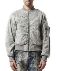 THUG CLUB - Clouded Tango Charlie Bomber, 100% Cotton - Lyst