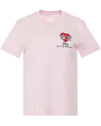 Givenchy - 'Disney Oswald Love T-Shirt, Short Sleeves, Light, 100% Cotton, Size: Small - Lyst