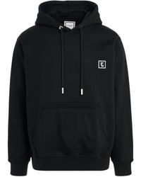 WOOYOUNGMI - Wym Logo Embroidered Hoodie, , 100% Cotton - Lyst