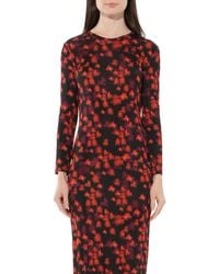 Givenchy - Flower Print Dress - Lyst