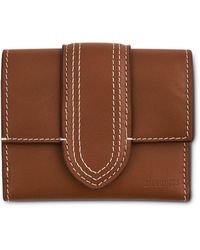 Jacquemus - Le Compact Bambino Leather Pouch In Light Brown 2 - Lyst