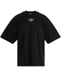 Off-White c/o Virgil Abloh - Off- Bandana Arrow Skate T-Shirt, Short Sleeves, /, 100% Cotton - Lyst