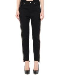 McQueen - Emb Denim Jeans - Lyst