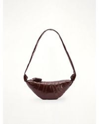 Lemaire - Croissant Small Coated Cotton Bag - Lyst