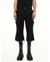 Rick Owens - Cargo Bolan Cutoffs - Lyst