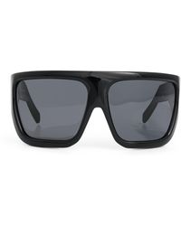 Rick Owens - Shiny Davis Sunglasses, , 100% Nylon - Lyst