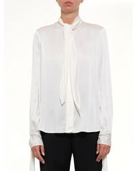 McQueen - Fluid Satin Shirt - Lyst