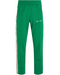 Palm Angels - 'Classic Logo Track Pants, /Off, 100% Polyester, Size: Small - Lyst