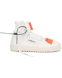 Off-White c/o Virgil Abloh - Off- 3.0 Court Calf Leather Sneakers, /, 100% Calf Leather - Lyst