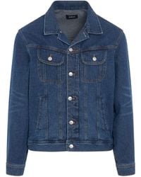 Egonlab - Eat Me Denim Jacket, 100% Cotton, Size: Medium - Lyst