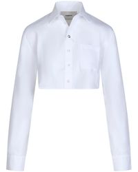 Coperni - Cropped Shirt, Long Sleeves, , 100% Cotton - Lyst