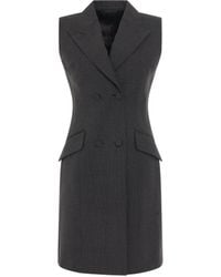 Givenchy - Tailored Sleeveless Dress, Mix, 100% Wool - Lyst