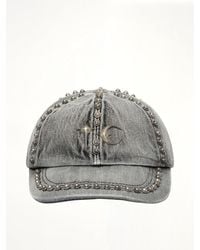 THUG CLUB - Studded Denim Cap - Lyst