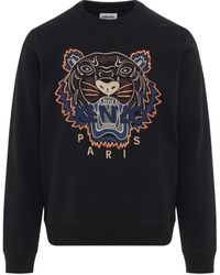 KENZO Black/yellow/blue Tiger Logo 