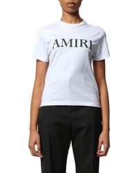 Amiri - Core Logo T-Shirt, Short Sleeves, 100% Cotton - Lyst