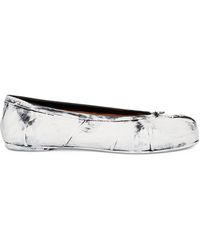 Maison Margiela - New Tabi Ballerina Shoes, /, 100% Calf Leather - Lyst