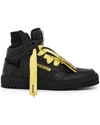 Off-White c/o Virgil Abloh - 3.0 Off Court Calf Leather Sneakers, /, 100% Rubber - Lyst