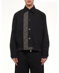 Sacai - Nylon Twill X Rip Stop Reversible Blouson - Lyst