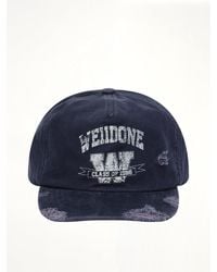 we11done - Distressed Collegiate Cap - Lyst