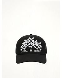 Amiri - Bones Stacked Trucker Hat - Lyst